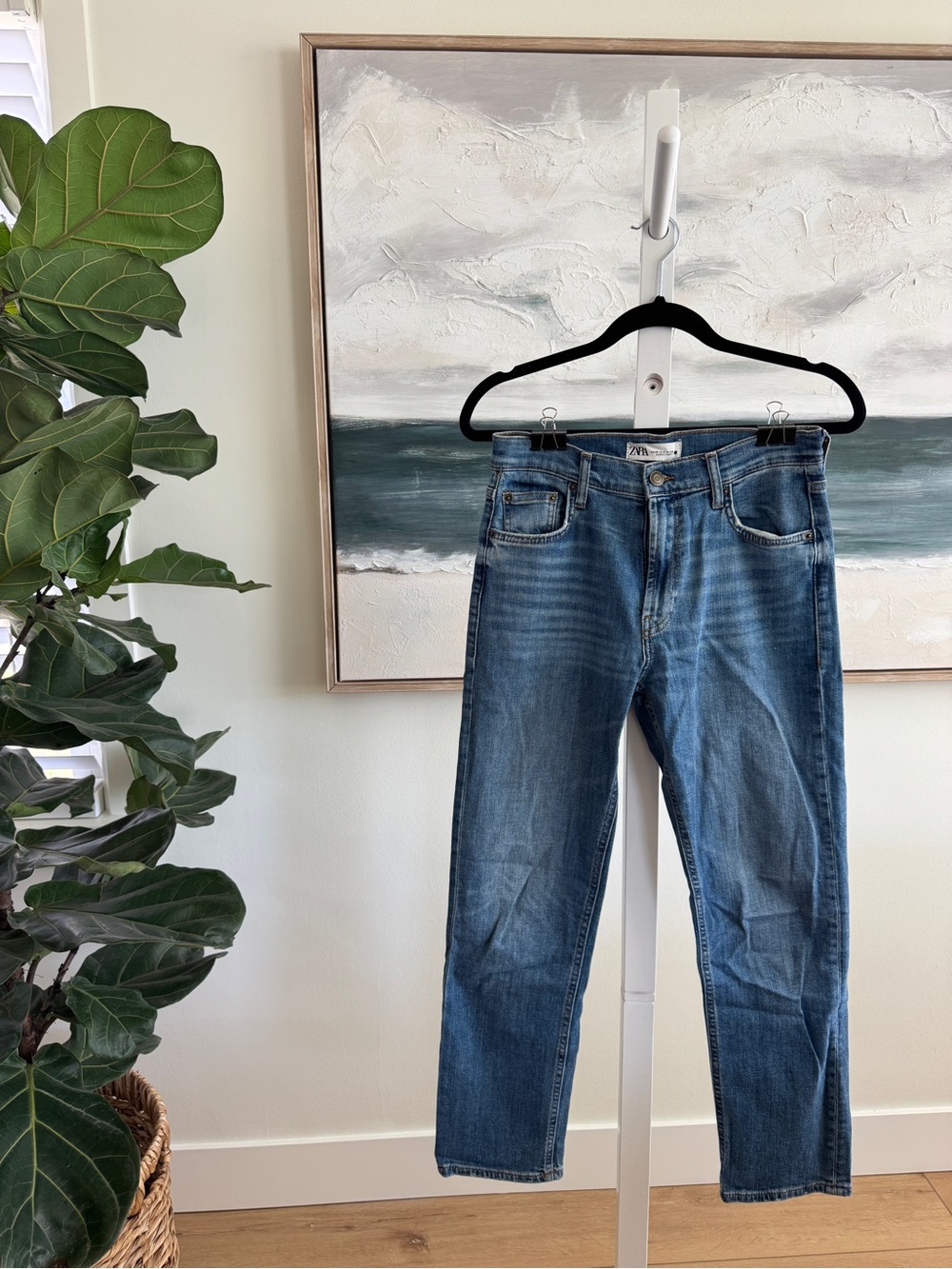 Zara Straight Leg Jeans